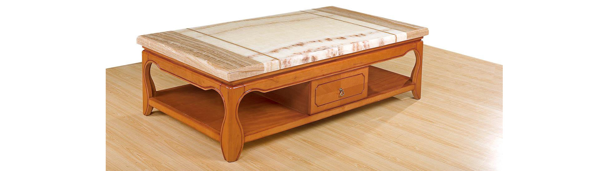 传统风格大理石茶几