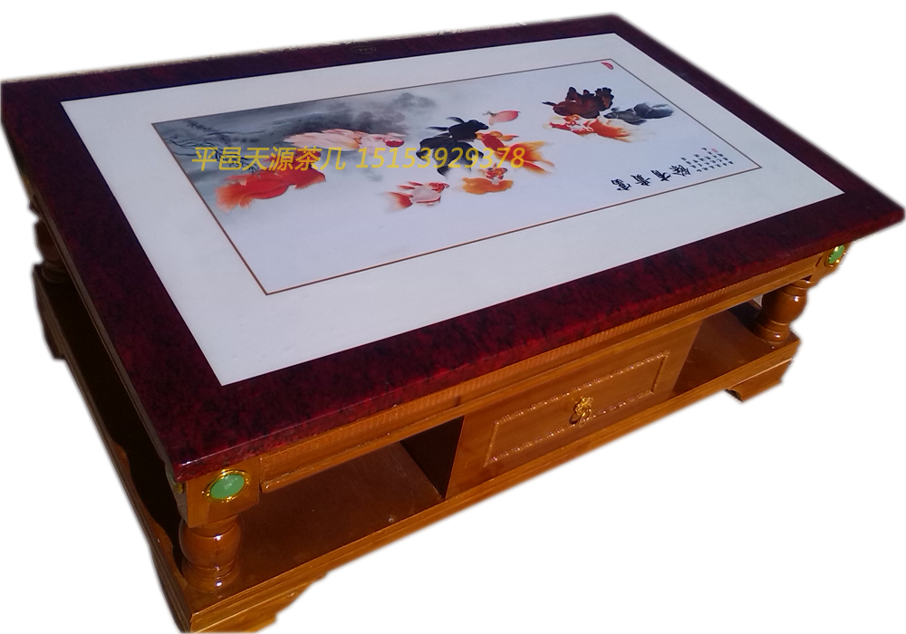 田园风格的大理石茶几